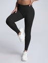 4-Pack Yoga Pants - High Stretch Naked Feel, Tummy Control