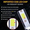 2x H7 LED Headlight Bulb Kit High Low Beam 8000K Super Blue 26000LM Light Bulb