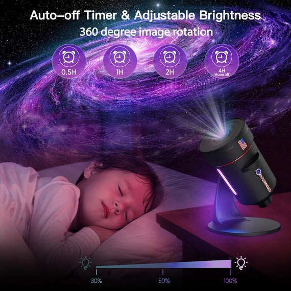 Ultra HD Bright Planet Projector | Wide-Angle Cosmic Light Experience