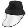 Fishman Hat Protective Face Shield Removable Sun Bucket Cap