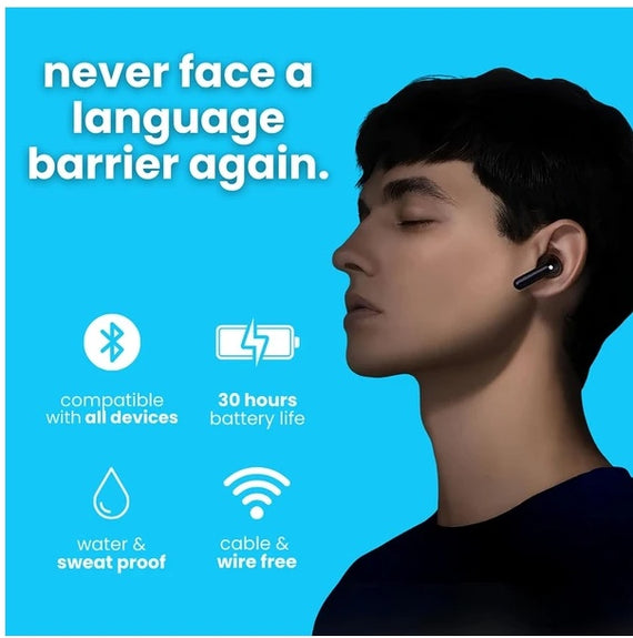 Break Language Barriers Instantly | Smart Earphones with 144-Language Live Translation