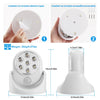 Wireless LED Spotlight Night Lamp | 360° Rotatable, 90° Motion Sensor, Battery Powered with 23ft Detection Range – Perfect for Closet & Bathroom