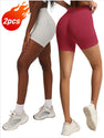 2pcks-Cooling Yoga Shorts Breathable & Anti-Bacterial