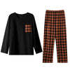 Men's Ice Silk Pajama Set – Long Sleeve & Full-Length Lounge Wear