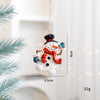 Christmas Decorations Elderly Snowman Gingerbread Man Small Pendant
