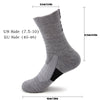 4 Pairs Men's Compression Crew Socks | Cushioned, Anti-Blister, Moisture-Wicking, Breathable & Odor-Resistant for Running, Hiking, Cycling & Workouts