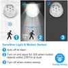 Wireless LED Spotlight Night Lamp | 360° Rotatable, 90° Motion Sensor, Battery Powered with 23ft Detection Range – Perfect for Closet & Bathroom