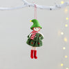 Christmas Cake Dress Girl Doll Angel Pendant
