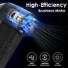 1Pc Compressed Air Duster With LED Light Up To 150000RPM Speed For PC Keyboard Cleaning High Speed Rechargeable Cordless Air Blower With 4 Speeds For Home Car Outdoor