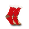 Christmas Women's Thickened Fleece-lined Room Socks
