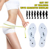 MagnetPlus Transparent Silicone Massage Insoles – Anti-Fatigue & Magnetic Therapy Support