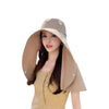 Integrated Neck And Shawl Sunscreen Hat