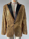 Men's Sequin Blazer – Sparkling Banquet & Stage Performance Jacket | Party, Bar, DJ Suit