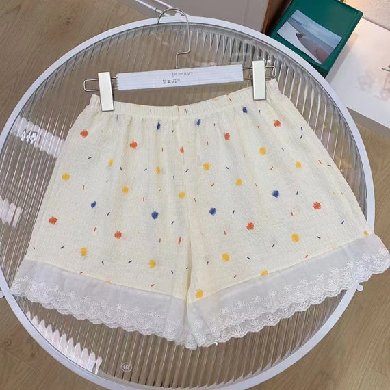 Spring And Summer New Cute Girl Home Shorts