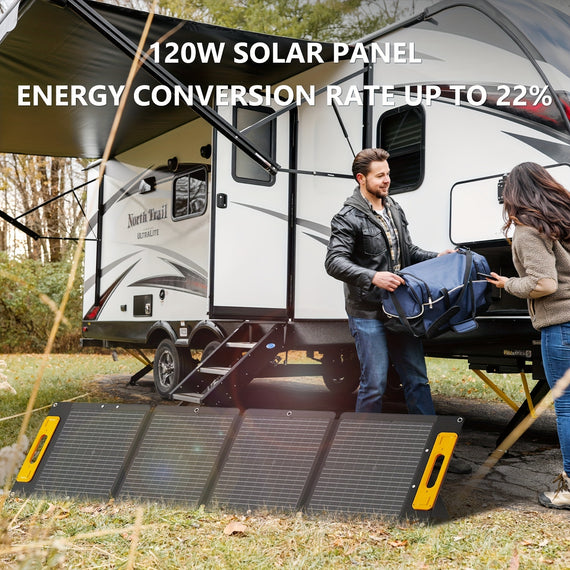 100W Compact Foldable Solar Charger