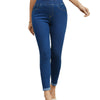 Elastic Waist Stretch Slimming Curling Ankle-length Jeans