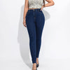 High Waist Slimming And Tight High Stretch Large Size Hip Lifting Skinny Jeans