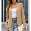 Women Plus Size Casual Blazer Open Front Long Sleeve Work Office Cardigan Jackets