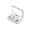 All-in-One Bluetooth Headset: Binaural Sound, Power Bank & Phone Stand