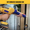 Cordless Loading Gun 10 Oz Compatible With Dewalt 20V Battery, Electric Loading And Unloading & Glue Gun, 5 Speeds, Replaceable Can Tray, Drip Proof, Auto-Shrinking, -Tools Only