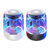 Portable Bluetooth Speaker | Wireless Column Speaker with Powerful Bass, Built-in Radio & Vibrant Multi-Color LED Lights