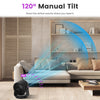 1PC Compact Rechargeable Mini Fan | Desk & Wall Ready