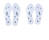 MagnetPlus Transparent Silicone Massage Insoles – Anti-Fatigue & Magnetic Therapy Support
