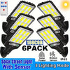 Waterproof Mini Solar Outdoor Light Street Light 108LED With Remote Control