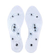 MagnetPlus Transparent Silicone Massage Insoles – Anti-Fatigue & Magnetic Therapy Support