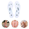 MagnetPlus Transparent Silicone Massage Insoles – Anti-Fatigue & Magnetic Therapy Support
