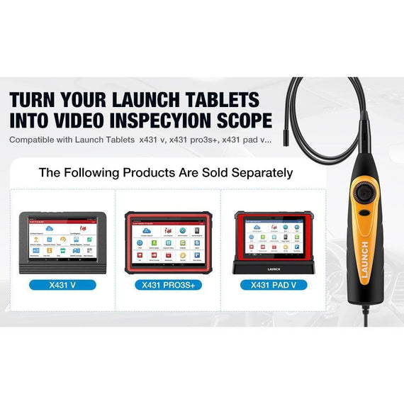 X431 VSP600 HD – The Ultimate Waterproof Video Endoscope