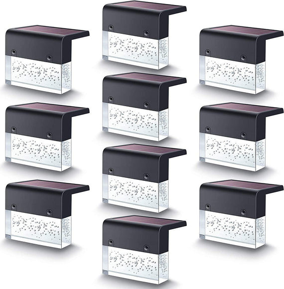 GlowBright RGB Solar Step & Fence Light | Waterproof LED Magic