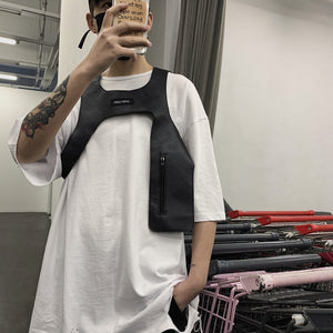 Unisex Tactical Utility Vest | Trendy PU Tooling Waistcoat for Men & Women