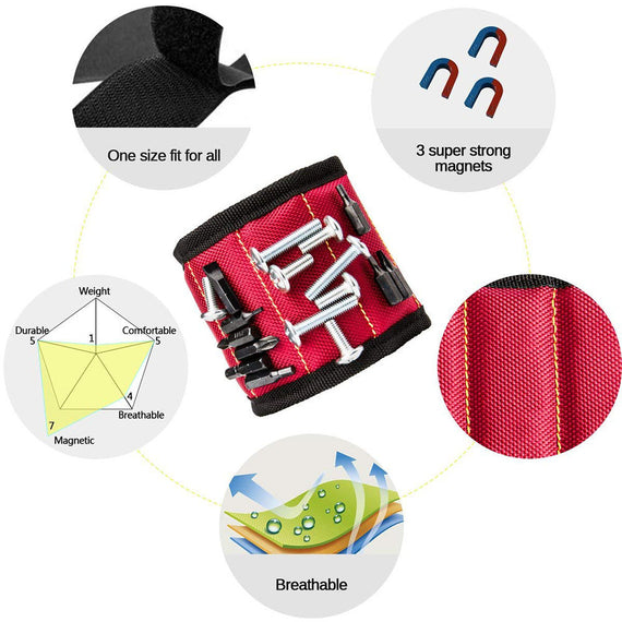 PowerGrip 15: Magnetic Wristband Extraordinaire