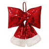 Mirror Bow Christmas Tree Decoration