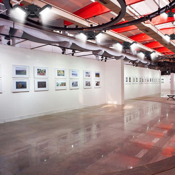 Adaptive Lighting Solutions | Transformable Garage & Warehouse Lamps | Ultra-Bright Radar Illumination