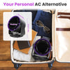 1PC Compact Rechargeable Mini Fan | Desk & Wall Ready