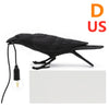 Artistic Resin Wall Lamp with Auspicious Bird Design