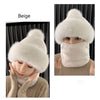Hat Ear Protection And Wind Protection Outdoor Female Single-layer Fleece-lined