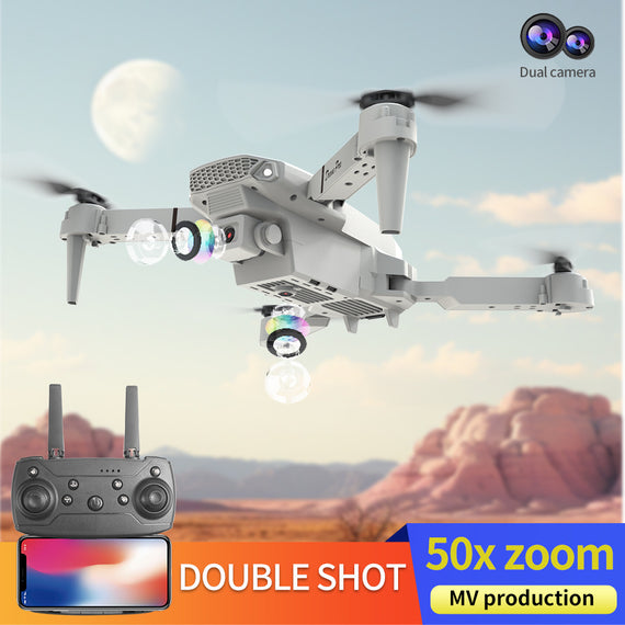 Foldable WiFi FPV RC Quadcopter with Altitude Hold | Easy-to-Fly Remote Control Drone | Perfect Outdoor Gift for Men | Ideal for Christmas, Halloween & Thanksgiving