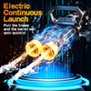 Double-barreled Gatling Water Gun Black New Cool Blue Version Toy