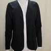 Plus Size Women's Collarless Blazer Jacket – Long Sleeve, Solid Color, Stylish & Minimalist Outerwear for Spring & Fall