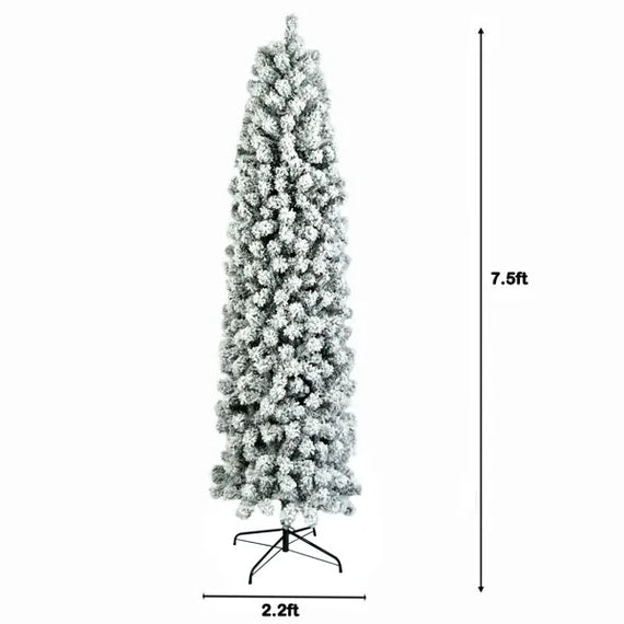 Pencil Flocking Christmas Tree