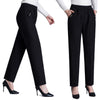 Spring And Autumn Middle-aged Mom Pants Straight-leg Trousers