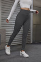 Autumn And Winter Women's Velvet Lift Hip Tight Pants With Elastic High Waist Sports Tight Pants