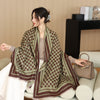 Female Versatile Fashion Thickened Warm Cashmere Scarf