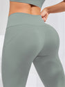 Women's Solid Color Casual High Waist Hip Lift Yoga Pants