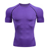 Solid Color Quick-Dry Short Sleeve Base Tee