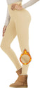 Velvet Padded Leggings High Waist Warm Hiking Workout Lady