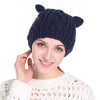 Autumn Winter Cat Ear Knit Beanie
